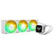 Cooler Procesor ASUS TUF GAMING LC III 360 ARGB LCD ALB, marime radiator 397mm, 3x120mm, viteza ventilatoare 650-2600 RPM +/- 10%, Suport AMD: AM5 AM4, suport INTEL: LGA 1851/1700/1200