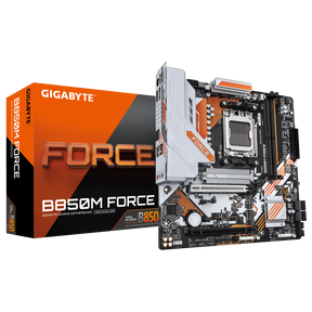 Placa de Baza GIGABYTE B850M FORCE AM5, 2x DDR5, 1x HDMI 1x DP, 1x PCIE 5.0 x16 1x PCIE 4.0 x16, 3x M.2, 4x SATA 6GB/s, mATX