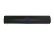 Soundbar GENESIS HELIUM 312BT 2.0, putere 10W, lungime cablu 150cm, frecventa raspuns 100 - 20000 Hz, iluminare multicolor, interfata USB-A, negru