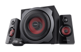 Boxe Trust GXT 38 TYTAN 2.1, intrare audio 3.5 mm, Line-in, putere 120 W, frecventa raspuns 20 Hz, 20.000 Hz, negru