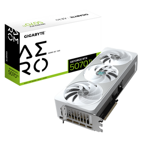 Placa Video GIGABYTE NVIDIA GEFORCE RTX 5070 TI AERO OC 16GB GDDR7 256 bit, PCIE 5.0, 3x DP 1x HDMI