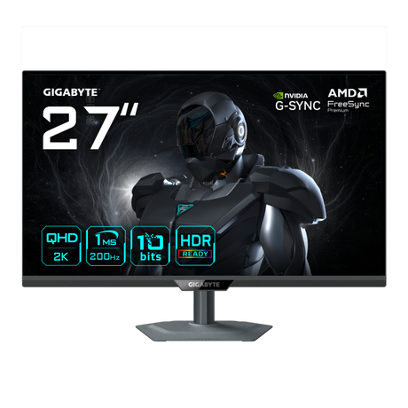 Monitor Gaming Gigabyte G27Q2, 27", 2560 x 1440 pixeli, Black, 2 ani Garantie