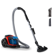 Aspirator fara sac Philips PowerPro Compact FC9330/09, 900W, PowerCyclone 5, Perii TriActive, Rosu