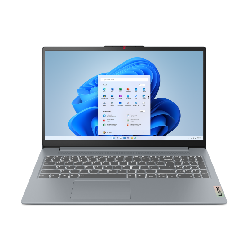 Notebook Consumer Lenovo IdeaPad Slim 3 15AMN8, cu procesor AMD Ryzen 5 40, 15.6'' IPS, 16 GB LPDDR5, 512 GB SSD, AMD Radeon 610M, Fr OS