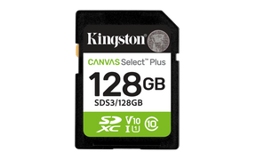 Card de Memorie SDXC Kingston,128GB,Canvas Select Plus
