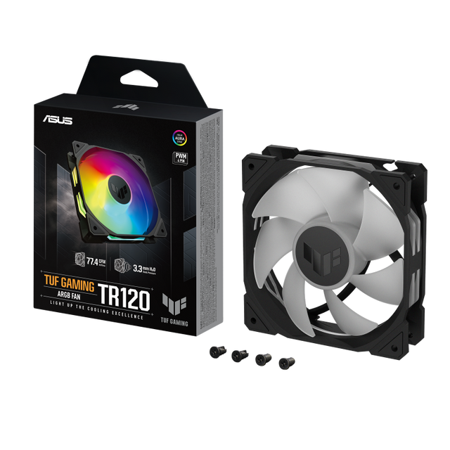 Cooler Asus TUF Gaming TF120 ARGB Black