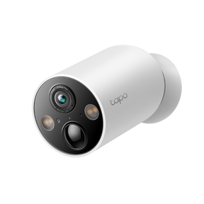 TPL Smart Wire-Free Security Camera, 1/3" Progressive Scan CMOS Starlight Sensor, Field of View: 150° (Diagonal), 134°(Horizontal), 77°(Vertical), 2K QHD 4MP (2560 × 1440 px), 15/20/(25/30) fps,