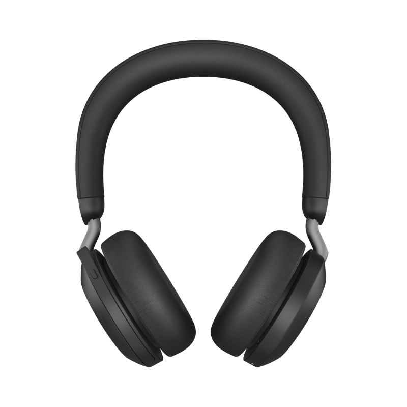 Casti Head-band Jabra Evolve2 75, Wireless/Wired, Negru