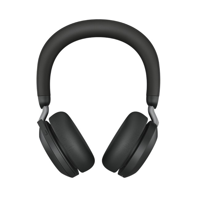 Casti Head-band Jabra Evolve2 75, Wireless/Wired, Negru