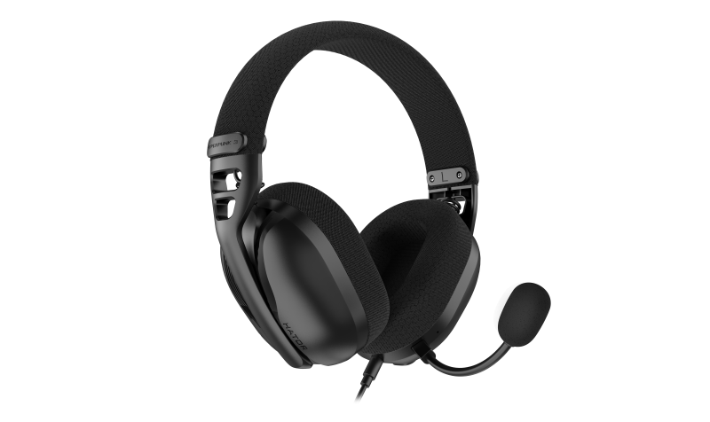 Casti gaming cu fir Hator Hyperpunk 3 , material membrana PET, frecventa raspuns 10Hz-44kHz, impendanta 16Ω, sensibilitate 115dB, conectivitate 3,5mm analog, microfon detasabil unidirectional, sensibilitate -38 ±3dB, negru