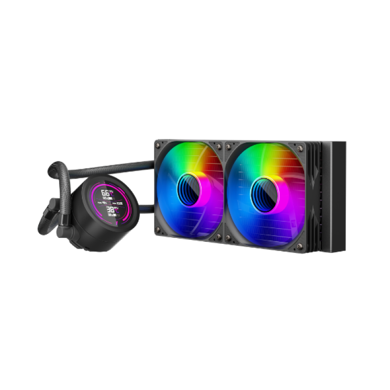 Cooler 1STPLAYER THUNDERSTORM TS4 240 BL