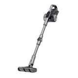 Aspirator vertical fara fir JIMMY H10 Flex, putere 600W, autonomie 80 min, senzor smart pentru detectarea prafului, tehnologie dual ciclonica, tub metalic flexibil, display led inteligent, recipient praf 0.6L, gri