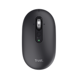 Mouse wireless Trust Seron Hyperscroll, 7 butoane, rezolutie maxima 3200 DPI, negru