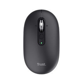 Mouse wireless Trust Seron Hyperscroll, 7 butoane, rezolutie maxima 3200 DPI, negru
