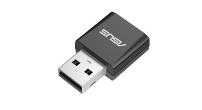 Asus Tri-band WiFi 7 Nano USB Adapter, 6GHz band, support 4096-QAM, Plug and play, Compatible with Windows® 10 & 11