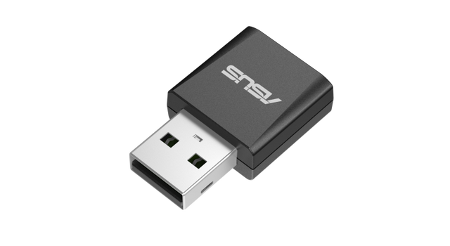 Asus Tri-band WiFi 7 Nano USB Adapter, 6GHz band, support 4096-QAM, Plug and play, Compatible with Windows® 10 & 11