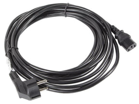 Cablu alimentare CEE 7/7  IEC 320 C13 10 m VDE negru