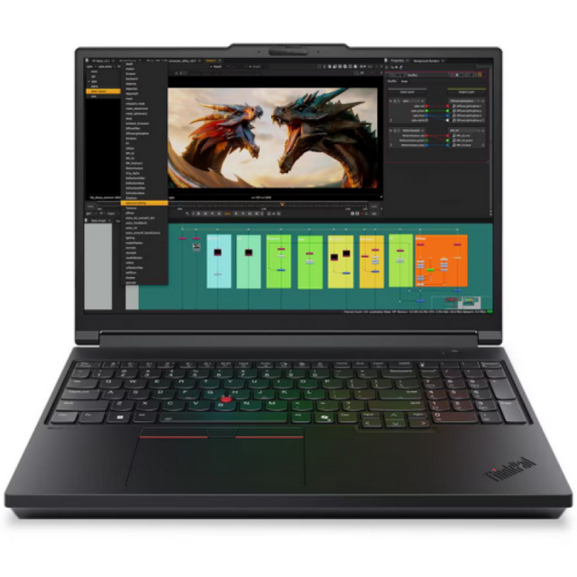 Notebook Workstation Lenovo ThinkPad P16 Gen 3, cu procesor Intel Core Ultra 9 275HX, 16'' OLED, 64 GB DDR5, 2 TB SSD, NVIDIA RTX PRO 5000 24GB GDDR7, Windows 11 Pro