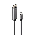 Cablu Lindy Bi-Directional USB C la DisplayPort, lungime 1m, Supported Bandwidth: 32.4Gbps, rezolutie maxima 7680x4320@60Hz