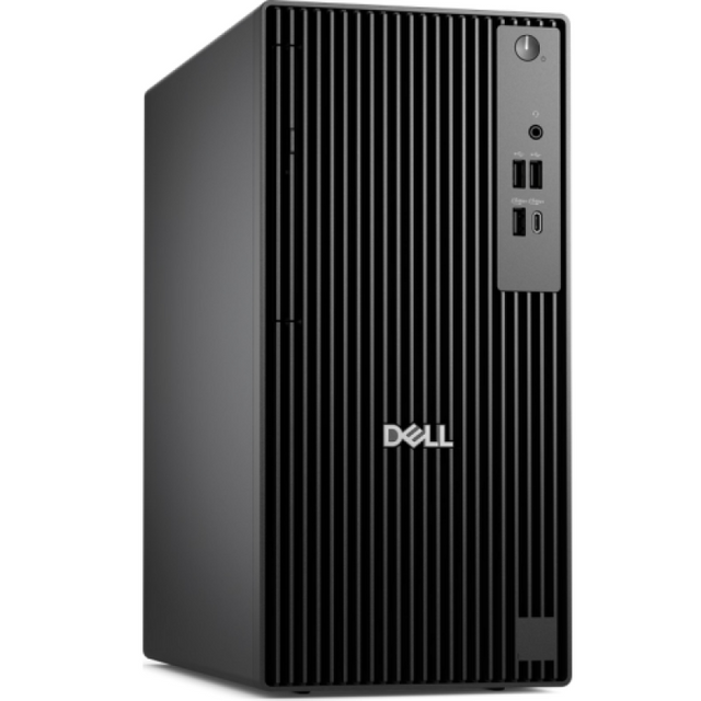 Desktop Dell PRO Tower QCT1250, L6 chassis with 180W PSU, N-1, ENERGY STAR Qualified, EPEAT 2018 Registered (Silver), Intel(R) Core(TM) i7-14700 (R) (20 cores, up to 5.4GHz), Integrated Graphics, 32GB: 2 x 16GB, DDR5, up to 5600 MT/s, non-ECC, 1TB SSD, Internal Antenna, 8x DVD+/-RW/RAM 9.5mm