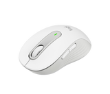 Mouse wireless Logitech Signature M650, rezolutie 2000 DPI, dimensiuni 10.71 x 6.18 x 3.78 cm, alb