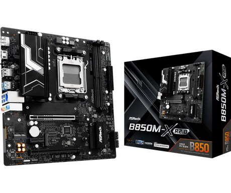 Placa de baza ASRock B850M-X R2.0, Socket AM5, DDR5, Micro-ATX