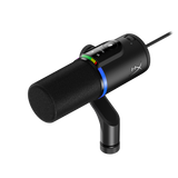 Microfon HP HyperX FlipCast, lungime cablu 3m, continut pachet: Cablu USB-C la USB-C, adaptor USB-C la USB-A, adaptor de la 3/8 inch la 5/8 inch, QSG.
