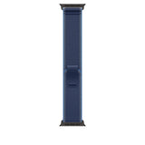 49mm Blue/Bright Blue Trail Loop - M/L - Black Titanium Finish
