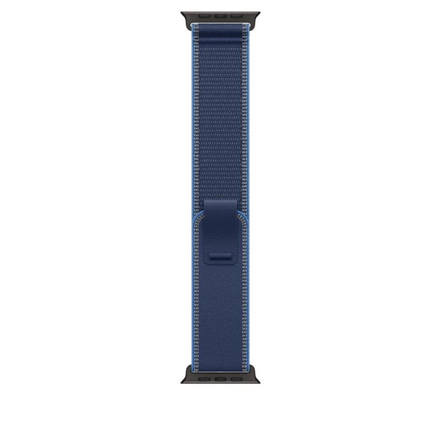 49mm Blue/Bright Blue Trail Loop - S/M - Black Titanium Finish