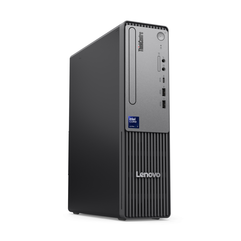 Desktop Business Lenovo ThinkCentre neo 50s Gen 6 cu procesor Intel Core Ultra 5 225 pana la 4.9 GHz, 16GB DDR5, 512GB SSD, Intel Integrated Graphics, Fara OS, Black, 3 ani garantie