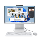 All-in-One Consumer Lenovo IdeaCentre AIO 24ARR9 cu procesor AMD Ryzen 5 7535HS pana la 4.55GHz, 24 inch, FHD, IPS, 16 GB DDR5, 1 TB SSD, AMD Radeon 660M, FreeDos, Gri