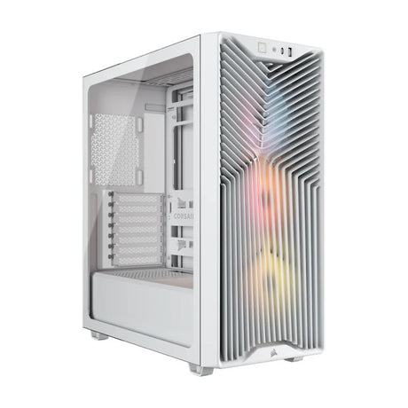 Carcasa CORSAIR 3200D RS ARGB, Mid Tower, White