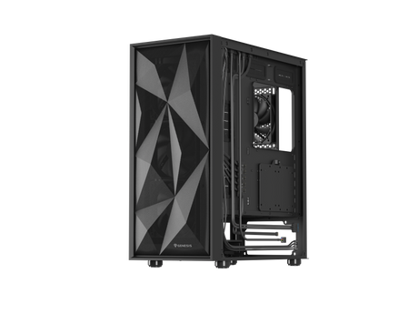 Carcasa GENESIS Diaxid 605F, Mid Tower, Black