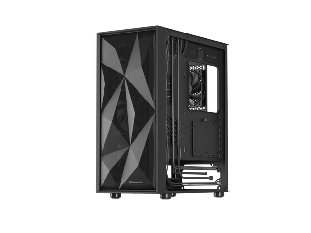 Carcasa GENESIS Diaxid 605F, Mid Tower, Black