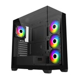 Carcasa FSP M340-BA, RGB, Mid Tower, Black