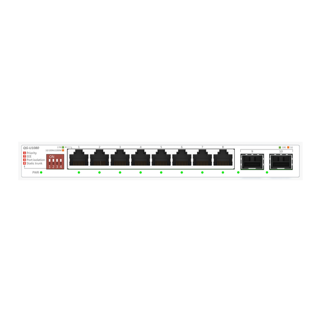 Switch ASUS QG-U1080, 2.5G, 8 porturi