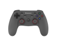 Controller wireless Genesis Mangan PV56, interfata 2.4 GHz, numar butoane 12, capacitate baterie 600 mAh, compatibilitate PC, PS3, negru