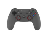 Controller wireless Genesis Mangan PV56, interfata 2.4 GHz, numar butoane 12, capacitate baterie 600 mAh, compatibilitate PC, PS3, negru