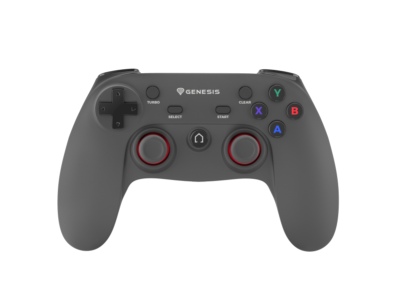 Controller wireless Genesis Mangan PV56, interfata 2.4 GHz, numar butoane 12, capacitate baterie 600 mAh, compatibilitate PC, PS3, negru