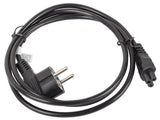Cablu alimentare CEE 7/7 („Mickey”)  IEC 320 C5 1,8 m VDE negru