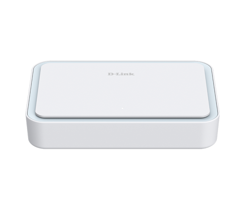 Router de calatorie D-Link DBR-330 AX3000 Wi-Fi 6, Hotspot WiFi Gigabit cu banda dubla portabil, acces securizat la distanta VPN, alimentare USB-C, partajare fisiere microSD/USB, suport WISP si hotspot 4G/5G