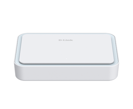 Router de calatorie D-Link DBR-330 AX3000 Wi-Fi 6, Hotspot WiFi Gigabit cu banda dubla portabil, acces securizat la distanta VPN, alimentare USB-C, partajare fisiere microSD/USB, suport WISP si hotspot 4G/5G