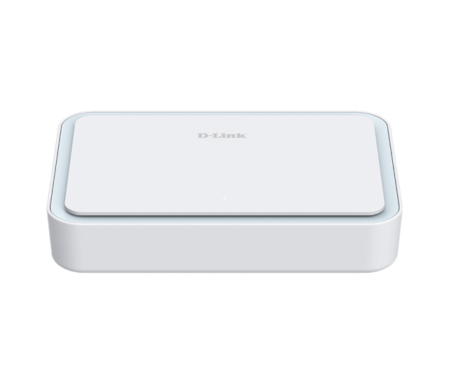 Router de calatorie D-Link DBR-330 AX3000 Wi-Fi 6, Hotspot WiFi Gigabit cu banda dubla portabil, acces securizat la distanta VPN, alimentare USB-C, partajare fisiere microSD/USB, suport WISP si hotspot 4G/5G