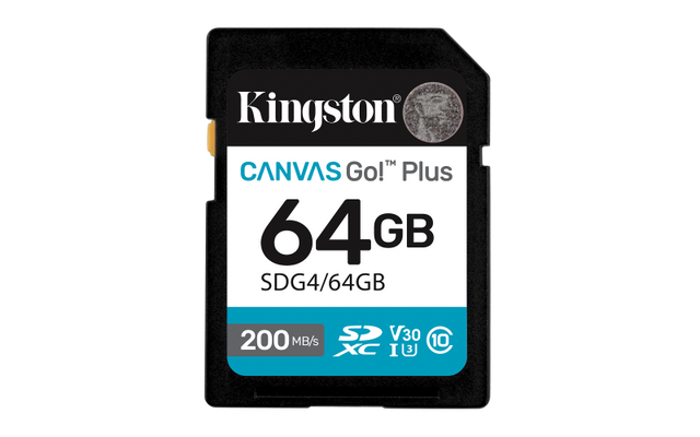 Card de Memorie SDXC Kingston,64GB,Canvas GO Plus