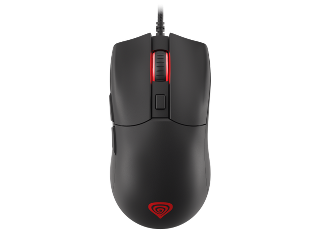 Mouse gaming cu fir Genesis Krypton 750, senzor optic Pixart PAW3333, interfata USB, rezolutie maxima 8000 DPI, numar butoane programabile 6, iluminare RGB, switch mecanic Huano, alb