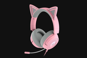 Casti Razer Kraken Kitty V3 X, frecventa raspuns 20 Hz – 28 kHz, sensibilitate 98 dBSPL / mW at 1 kHz by HATS si microfon unidirectional, sensibilitate microfon -42 ± 3 dBV / Pa, 1 kHz, roz