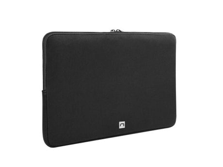Husa laptop Natec Coral, compatibilitate dimensiune laptop 15.6", material Neoprene, negru