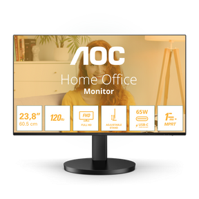 Monitor Consumer AOC 24B3CF2, 23.8", 1920 x 1080 pixeli, Black, 3 ani Garantie