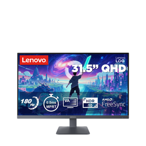 Monitor Gaming Lenovo LOQ 32Q-10, 31.5", 2560 x 1440 pixeli, Grey, 3 ani Garantie