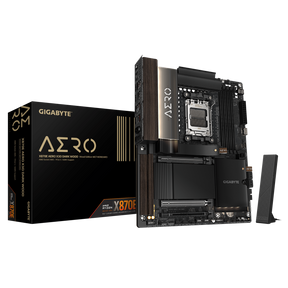 Placa de baza Gigabyte X870E AERO X3D DARK WOOD, Socket AM5, DDR5, ATX
